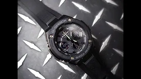 Casio GST-W100G-1BER video обзор