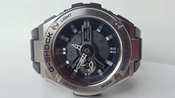 CASIO G-SHOCK GST-410-1A. Обзор\Review