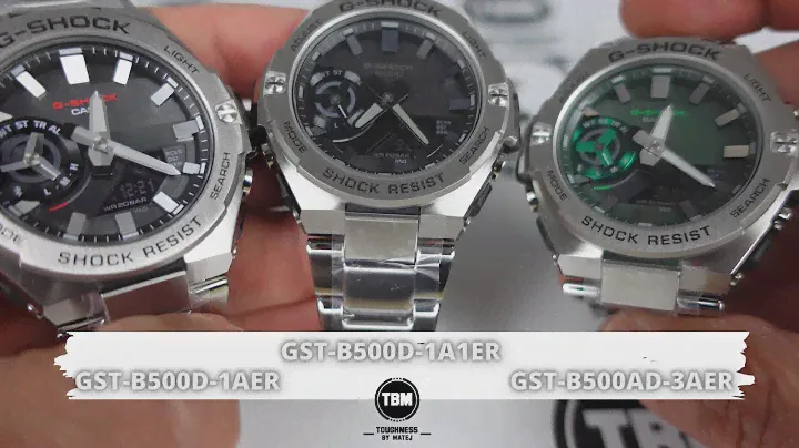 GST B500 prezentacja modeli, ciekawostki by Matej, recenzja G Shock Polska