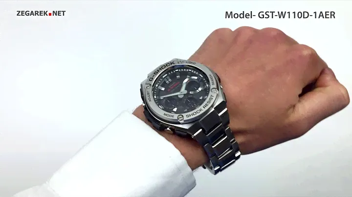 Casio G-SHOCK G-STEEL GST-W110D-1AER G-STEEL - Zegarek.net
