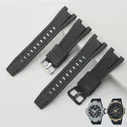 Ремешок силиконовый для Casio GST-B100 S110 W300 410 400g B100, водонепроницаемый браслет для часов с защитой от пота, 26x14 мм (art.: 3920be98486db)