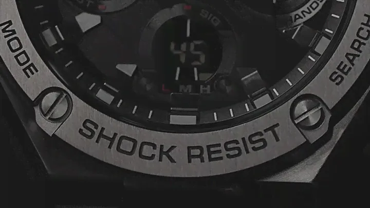 Обзор. Мужские наручные часы Casio G-SHOCK GST-W110D-1A с хронографом
