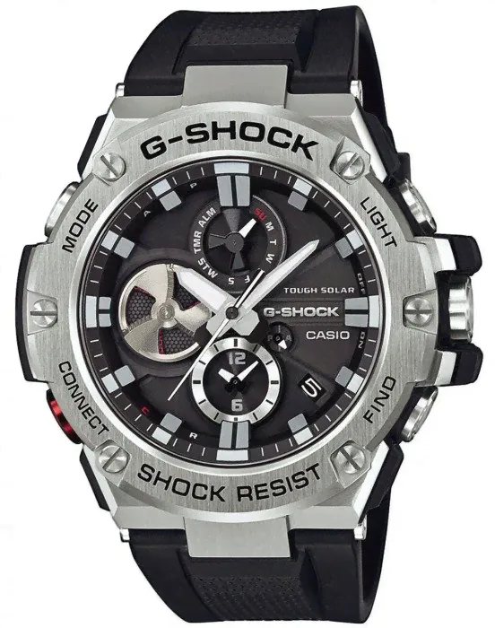 CASIO G-SHOCK G-STEEL, артикул GST-B100-1A-1